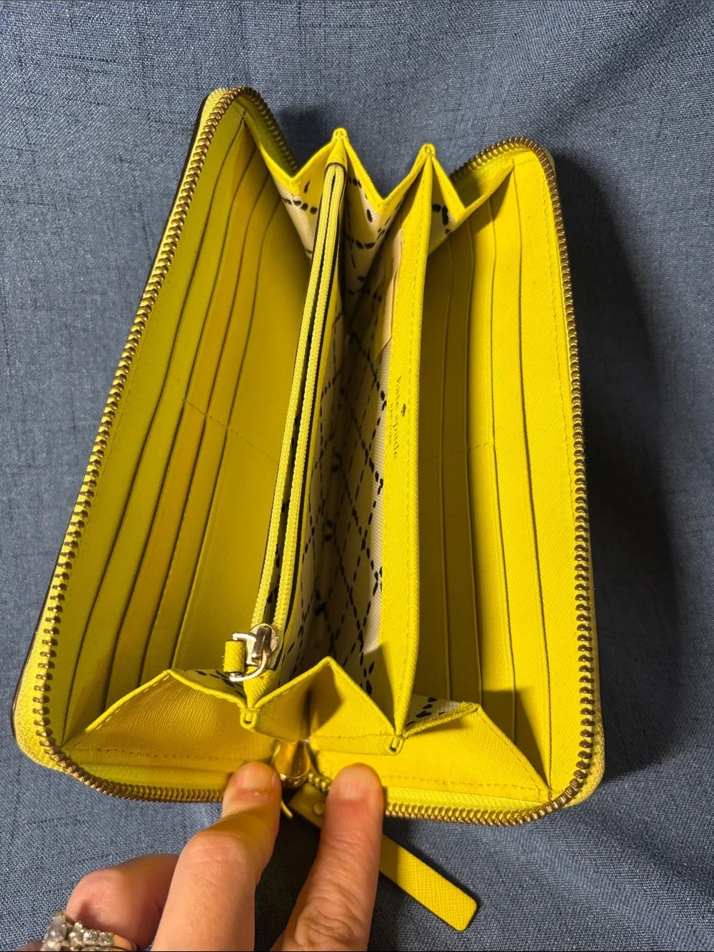 kate spade saffiano textured